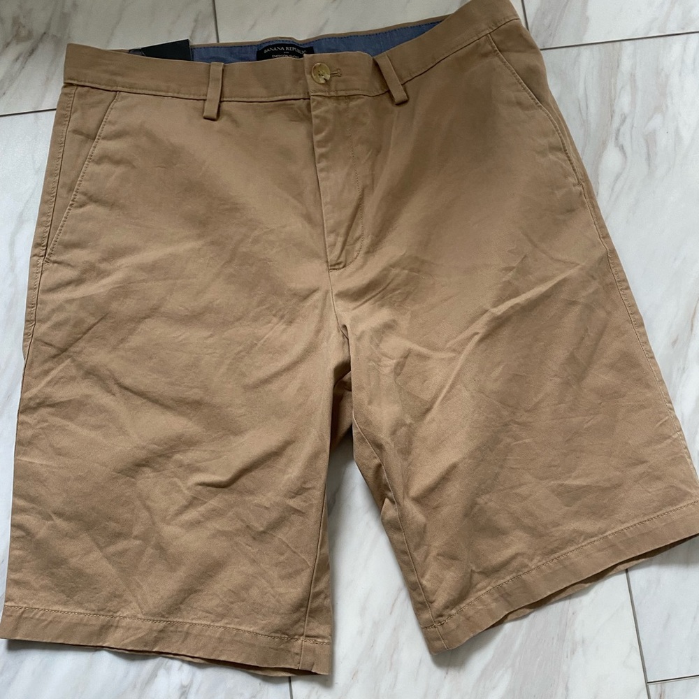 NWT men’s banana republic shorts size 34